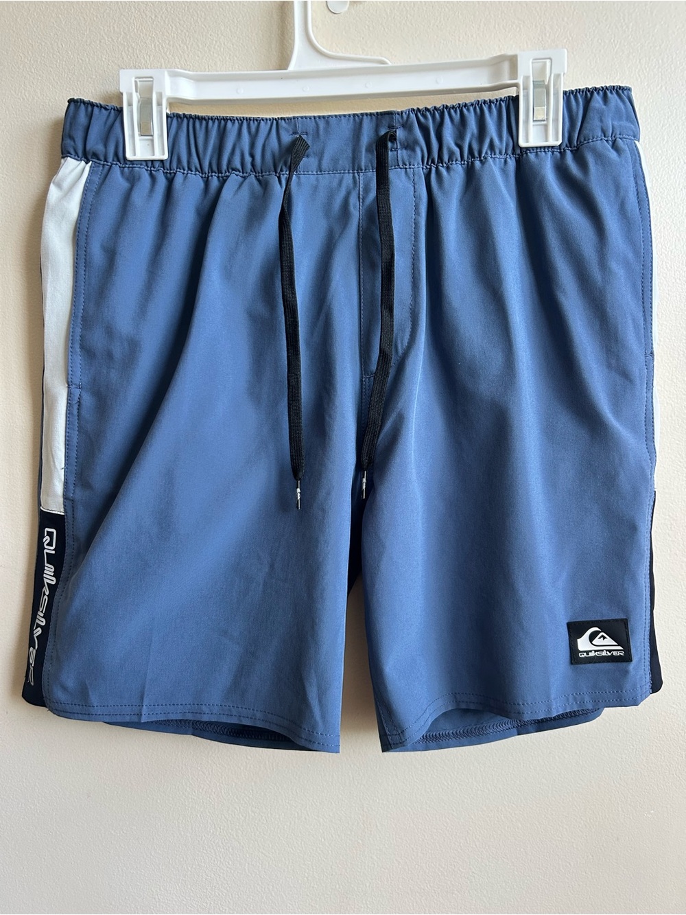 Quiksilver Men’s DryFlight Hybrid Amphibian Training Shorts Grey/ Blue M